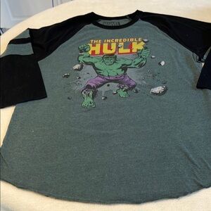 Marvel The Incredible Hulk Green and Black Jersey